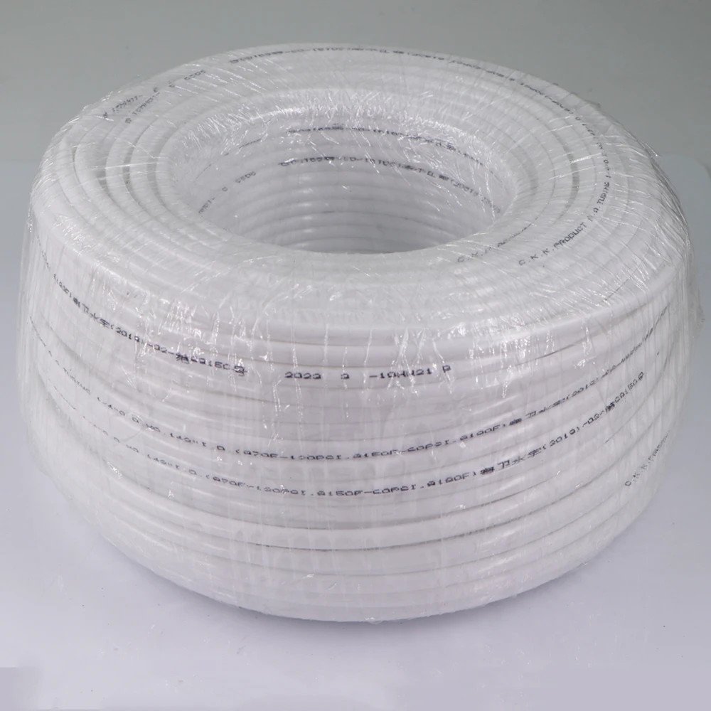 Garden 1/4&rdquo;and3/8&rdquo; White PE Pipe Aquarium Drip Irrigation Hose Food Grade Water Purifier Pipe Reverse Osmosis Water Tubein garden hose water hose plastic hose plastic tube drip irrigation system aquarium water pipe