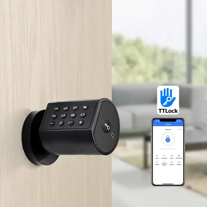 Водонепроницаемый-умный-Регулируемый-Европейский-цилиндрический-цифровой-электрический-дверной-замок-со-сканером-отпечатков-пальцев-с-приложением-ttlock-для-домашней-безопасности