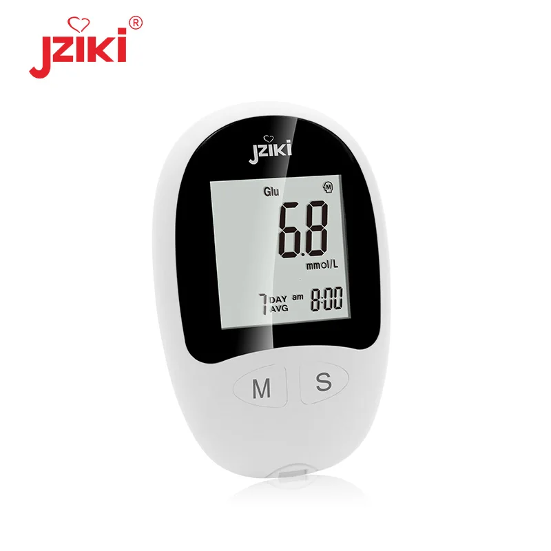 JZK-202 Home Use Blood Glucose Test Meter Conversion Between mmol/L and mg/dL Units Medical Elderly Blood Glucose Meter