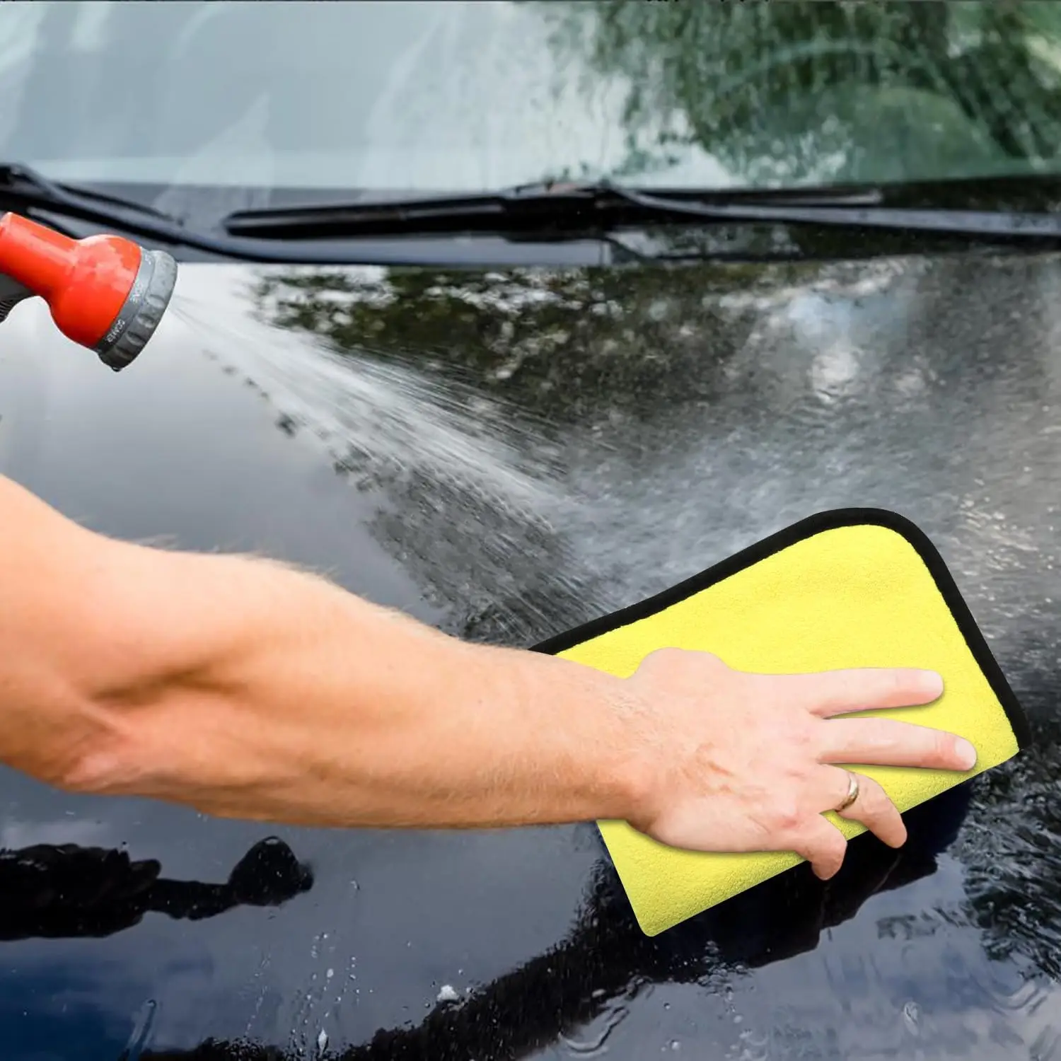 microfiber towel microfiber cleaning cloths microfiber washing towel microfiber car towel microfiber towels cleaning cloth fiber towel car drying towel drying cloth 1Pcs Microfiber Cleaning Towel Car Cleaning Cloths Professional Detailing Car Drying Microfiber Towel Wash Maintenance Tool