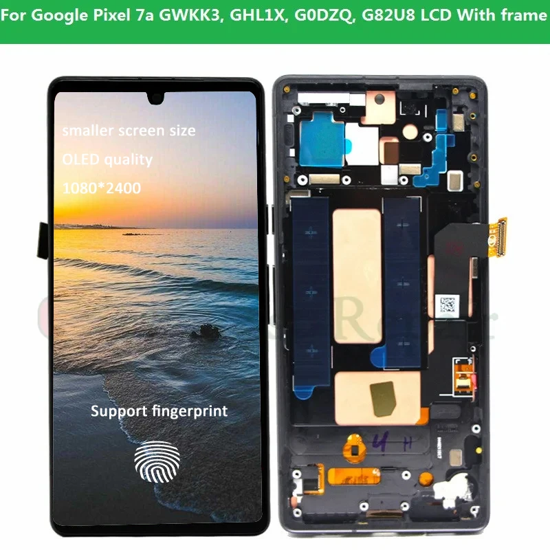 タ*ー様 pixel7a OLED For Google pixel 7a LCD GWKK3 GHL1X, G0DZQ, G82U8 Display