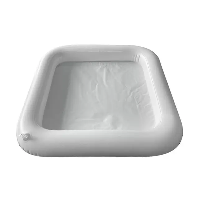 Felfújható Tálaló Bár Saláta Svédasztalos Jéghűtő Piknik Asztali Kemping Party 60*60 Cm Ital H5A8 - Image 4