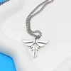 Game The Last of Us Cosplay Necklace Stainless Steel Choker Adult Unisex Chain Pendant Punk Hip Hop Jewelry Accessories Prop 1