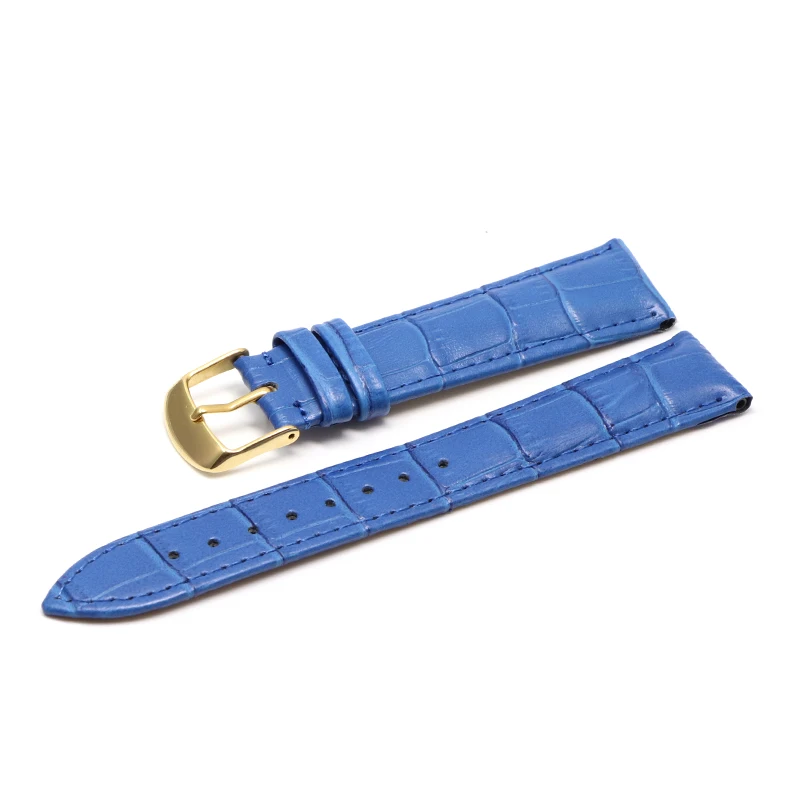 Bracelet-montre pour anses soudées- autruche véritable-Disponible en 12 et 14mm - RVC-BOUTIQUE