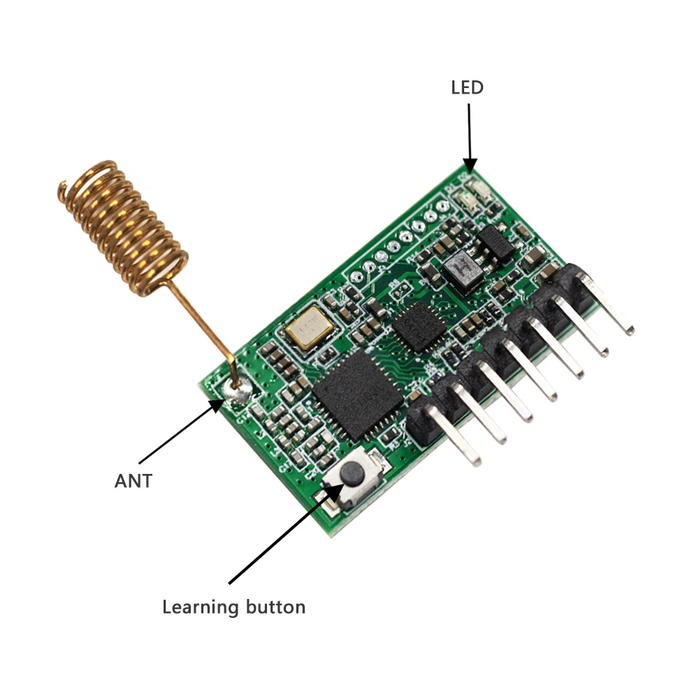 QIACHIP 868Mhz 4CH RF Receiving and Transmitting Integrated Wireless Remote Control Switch for Arduino Uno Module Smart Home DIY wireless remote controller,smart universal remote control,smart ir remote control