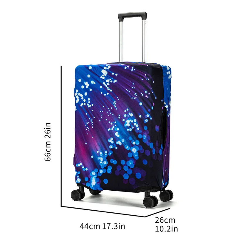 TY Doodle Luggage Cover Stretch Fabric Suitcase Protector Baggage Dust Case Cover Suitable for 18-29Inch Travel Accessories