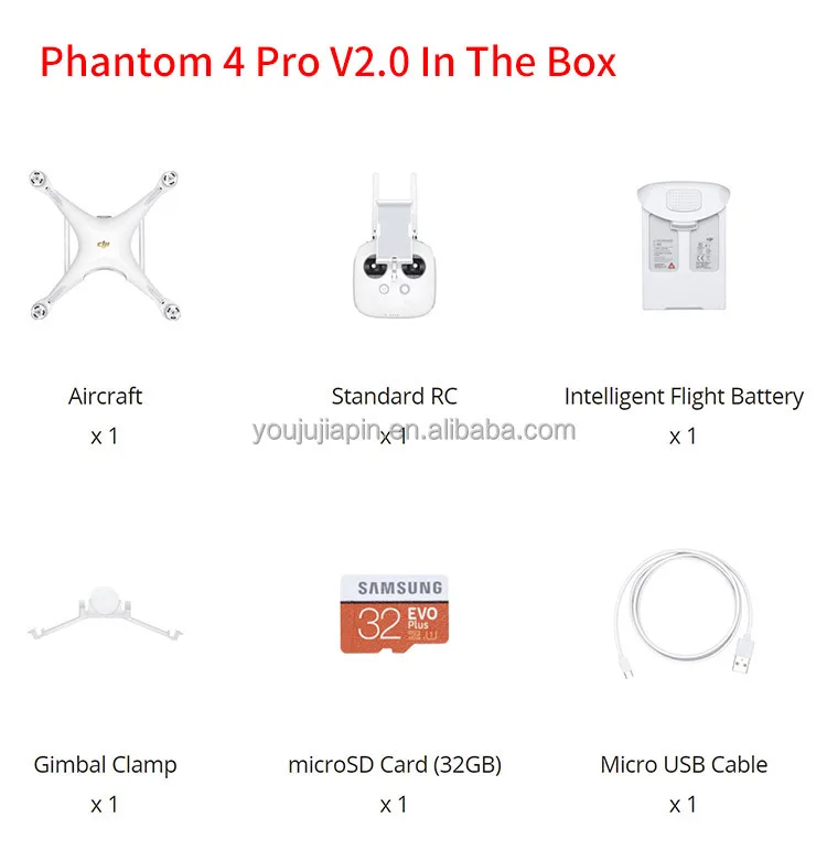 Description Picture 6 of itemIn Stock Phantom 4 Pro V2.0 Aircraft/Camera Drone with Intelligent Battery 4K Camera Obstacle Sensory System for DJI Drone Uav