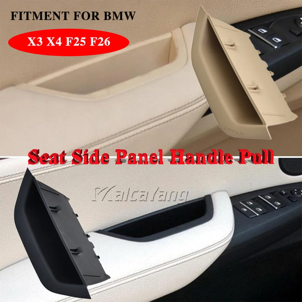 LHD RHD 인테리어 문짝 풀 핸들 팔걸이 패널 커버 보관함, 자동차 스타일링, BMW X3 X4 F25 F26 2011-2017 내구성, 신제품