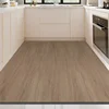 Kitchen Floor Mat Imitation Wood Grain PVC Leather Carpet Non-slip Oil-proof Easy To Clean Rug Can Be Freely Cut Large Area Mats 3