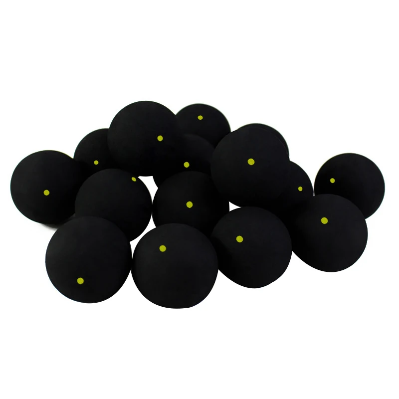 Squash Balls 1pcs Professional Rubber Squash Ball For Squash Racket Red Dot Blue Dot Ball Fast Speed for Beginner Training Accessories