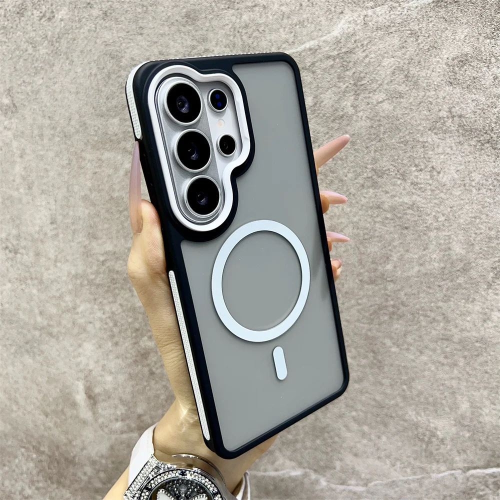 Enhanced Magnetic Colorful Phone Case with Magsafe Compatibility