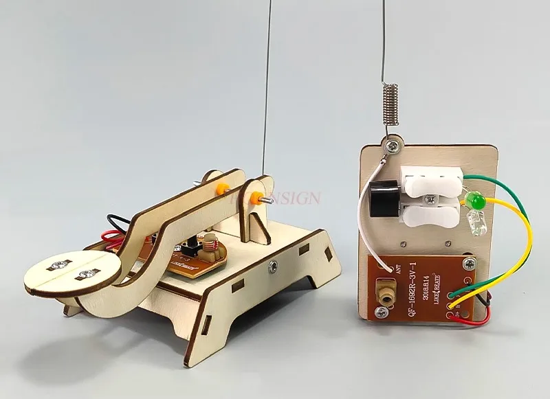 신기술 무선 전신 과학 증기 물리학 DIY 수제 장난감, 작은 발명품, 과학 실험