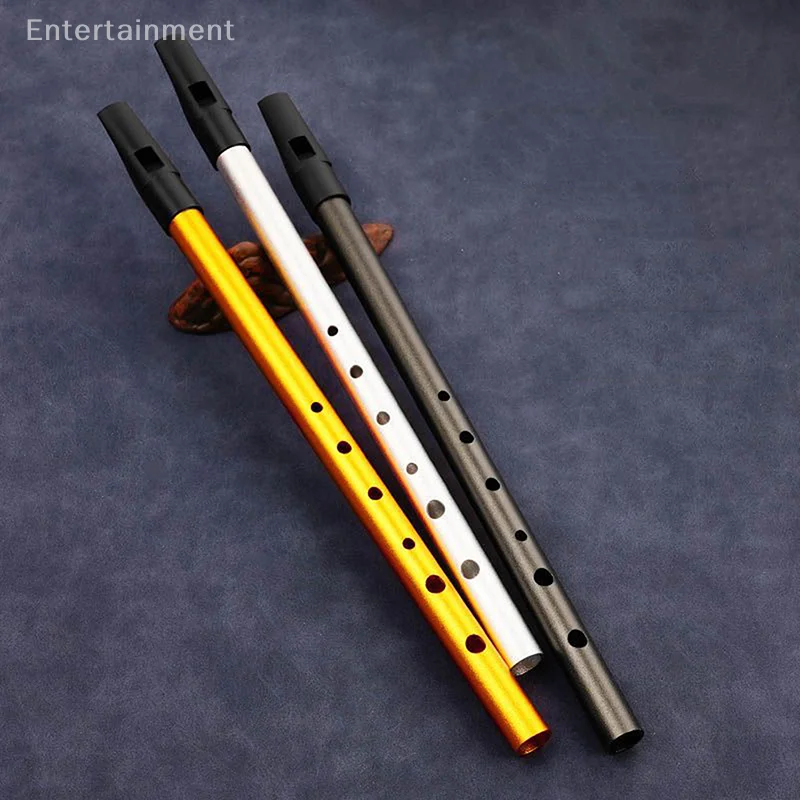 1PC Authentic Irish Whistle Flute C/D Key Tin Penny Whistle With 6 Holes Perfect Traditional Irish Music Musical Instrument