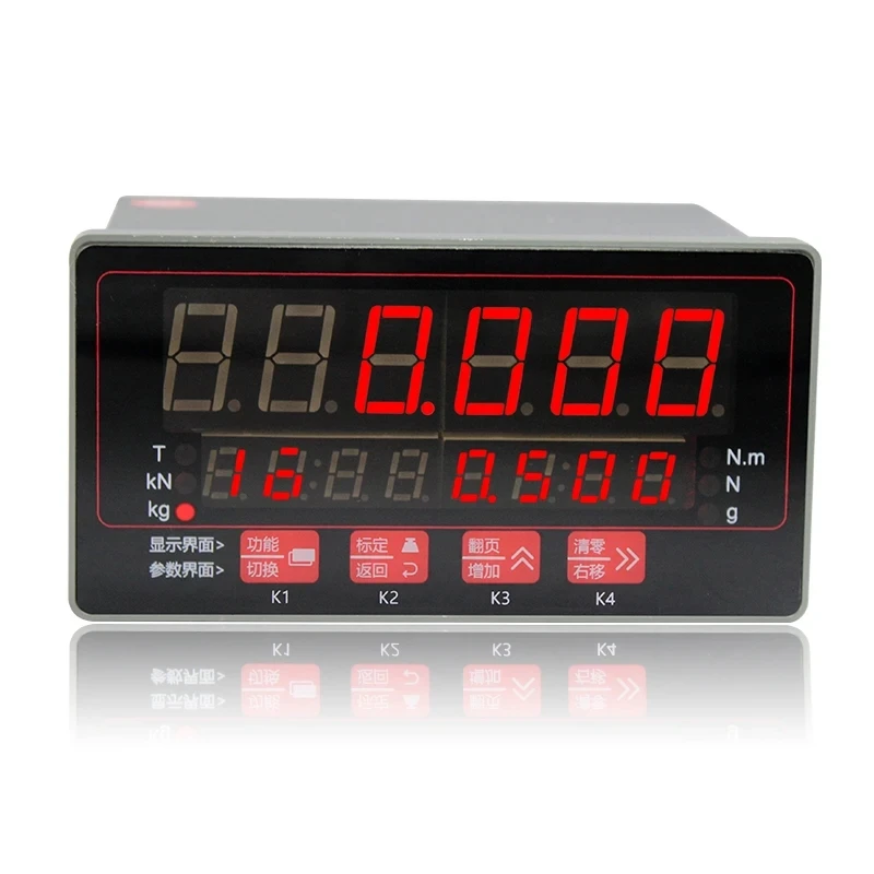 Advanced Digital Weight Tester: RS485 Multi-Channel Load Cell Dynamometer with Control Display max 5000t bridge load cell weight sensor load cell 10 ton