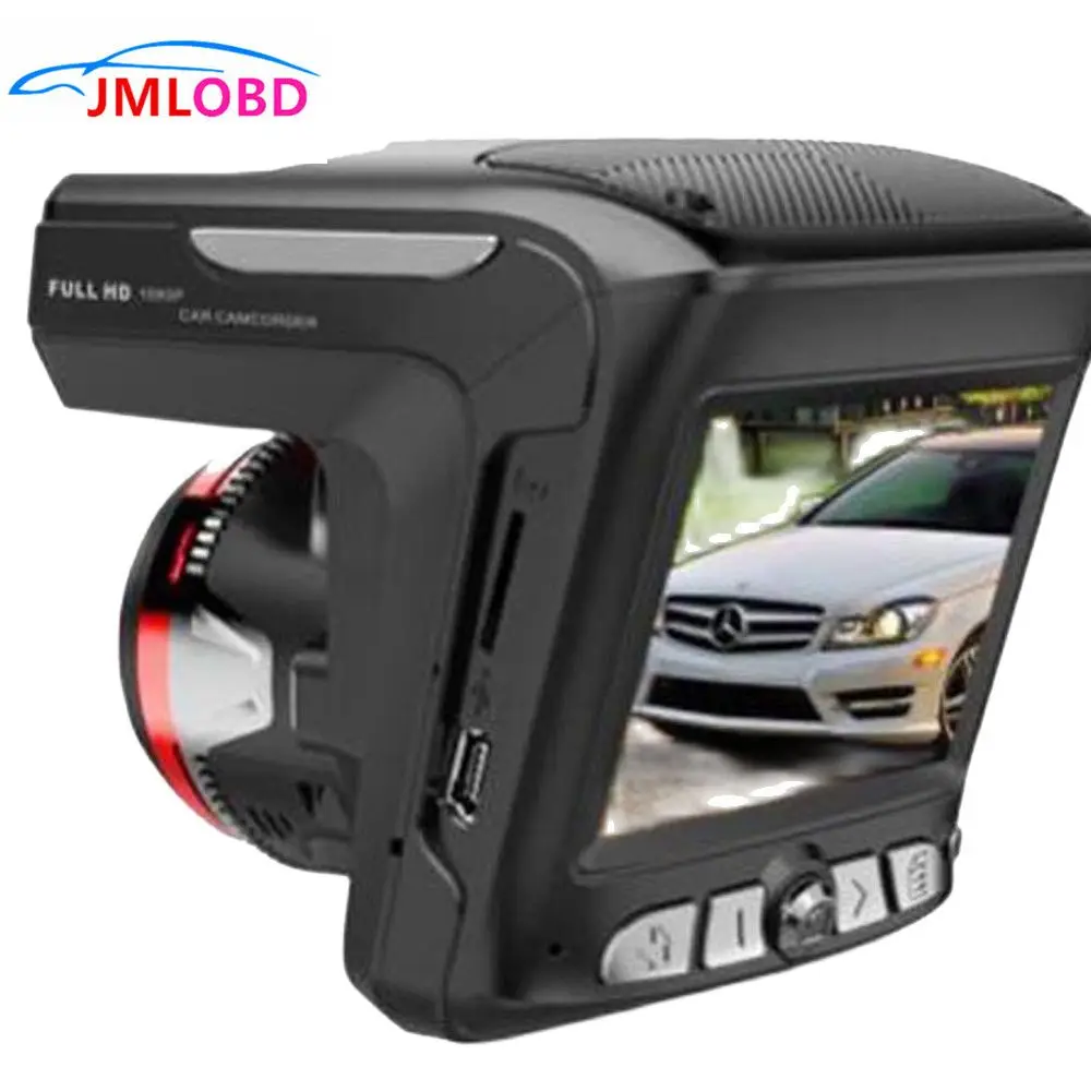 2 in1 Car DVR Speed Anti Laser Radar Detector Camera Video