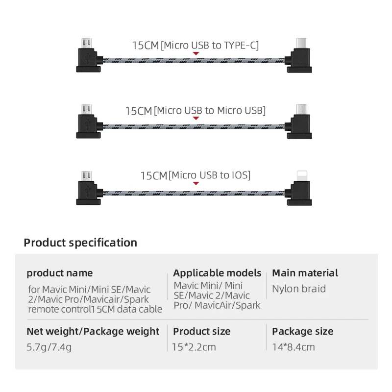 Product name Applicable models Main material for Mavic Mini/ Mini SE/Mavic