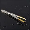 1PCS High Quality Make Up Tools Pliers Eyebrow Tweezer Stainless Steel Slant Tip Eyes Tweezer Clip For Face Hair Removal 2