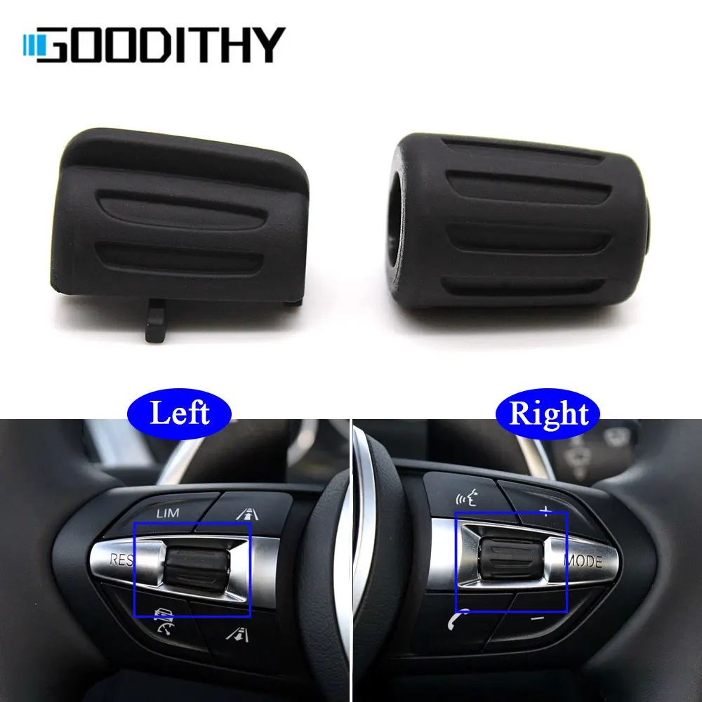 M Sport Steering Wheel Buttons Left Right Control Knobs Cover For BMW 1