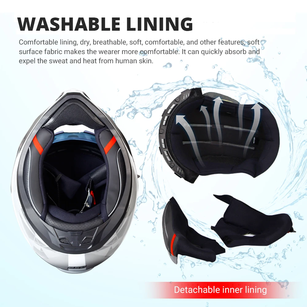 ������� ���� ���, ������ �ø� �� ���, ���� ����ũ�ν� ���̽� Ǯ ���̽�, Casco Moto ��⼺ �־� S-3XL