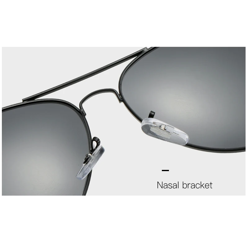 نظارات شمسية فاخرة للرجال والنساء سوداء عتيقة للرج...