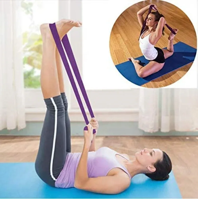 Adjustable Yoga Mat Sling and Fitness Stretch Strap - 150cm