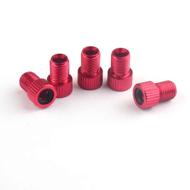 Aluminum Bicycle Bike Valve PRESTA To SCHRADER Converter Car Valve Adapter 4 Pc for Bicycle Bike Tube Pump Air Compressor Tools bicycle valve adapter