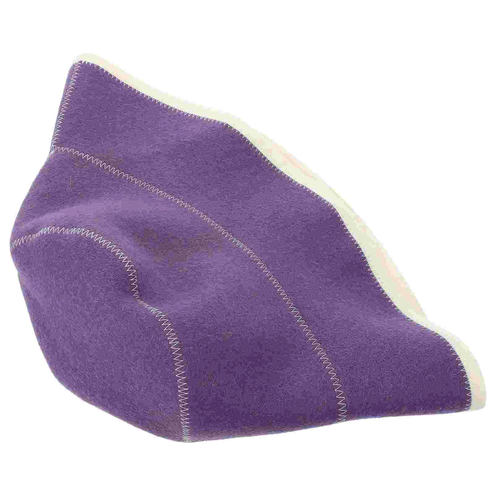 

Sauna Hat Shower Cap Caps Bath Breathable for Women Accessories Wool Bathroom Hats