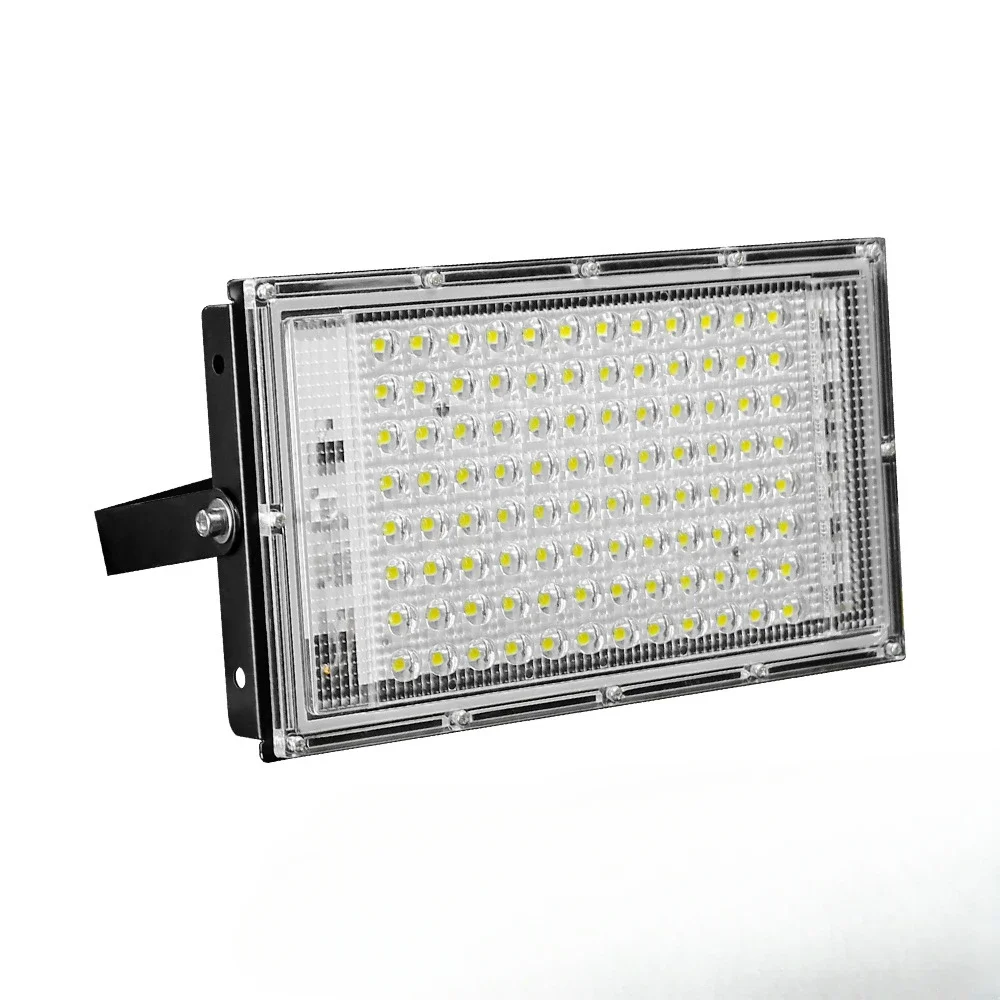 

LED Floodlight 50/100/150W Outdoor Wall 220V Black/White Body Flood Lamp Street IP65 Waterproof Garden Square Spotlightled