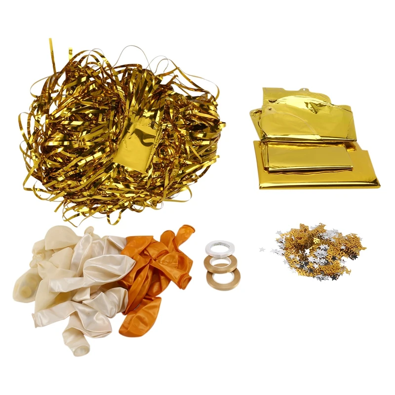 

Лидер продаж, украшение на день рождения, Золотая гирлянда на день рождения, 24 конфетти, скатерть с воздушными шарами