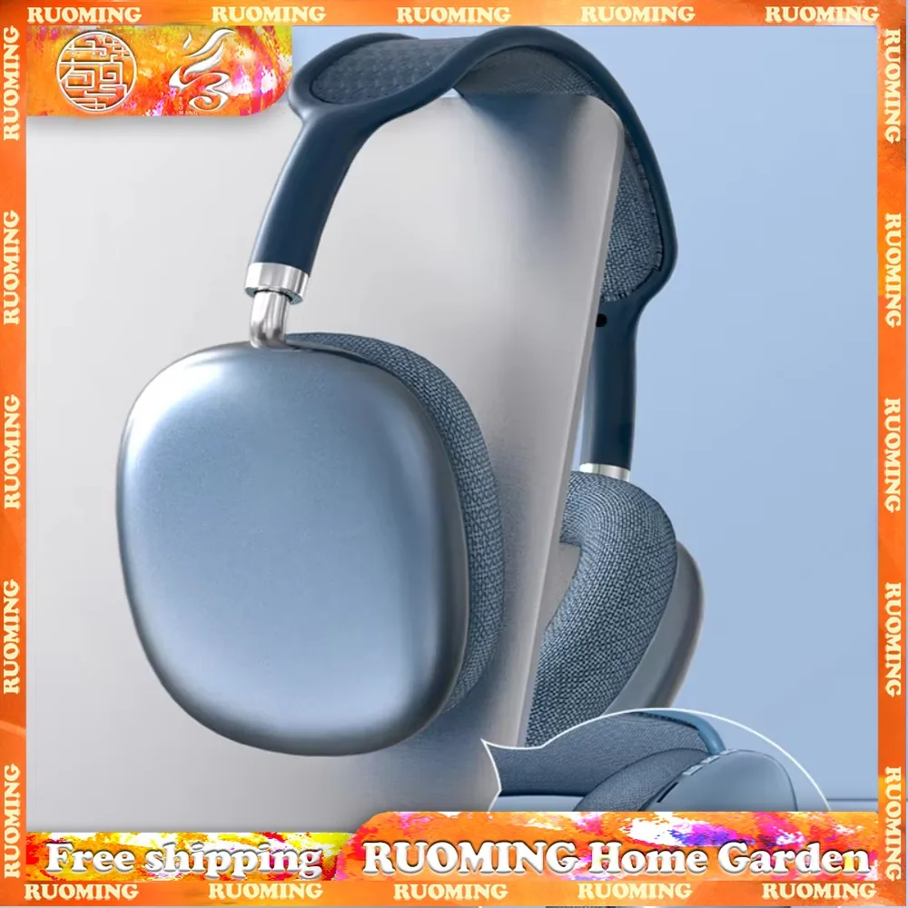 Wireless P9 Pro Max Air Headphones Smart Noise Reduction Bluetooth TWS Earbuds Over Ear Stereo Sound Sport Music Gaming Earphone