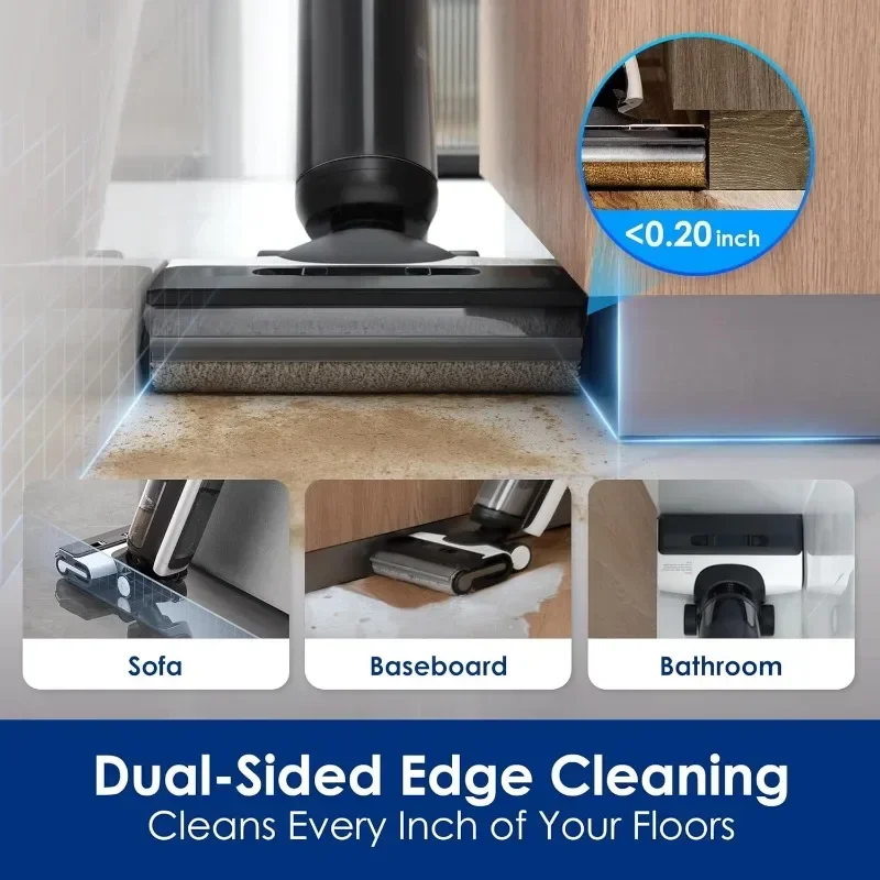 Tineco Floor ONE S6 Cordless Wet Dry Vacuum Floor Cleaner Washer Mop All-in-One for Hard Floors, LED Display, Long Runtime 6