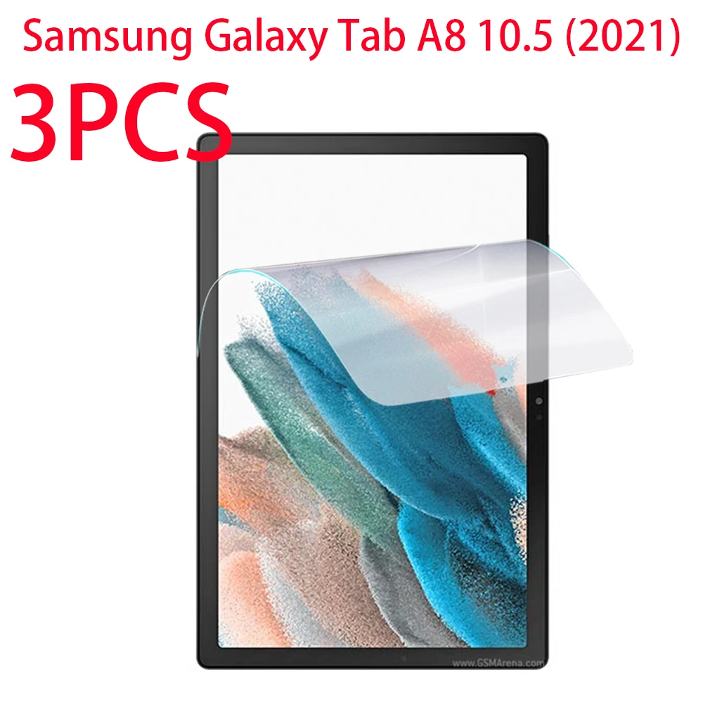 Protetor de Tela Macia para Samsung Galaxy Tab Película Protetora de Tablet Pet Tab a8 10.5 Sm-x200 2023 Pcs