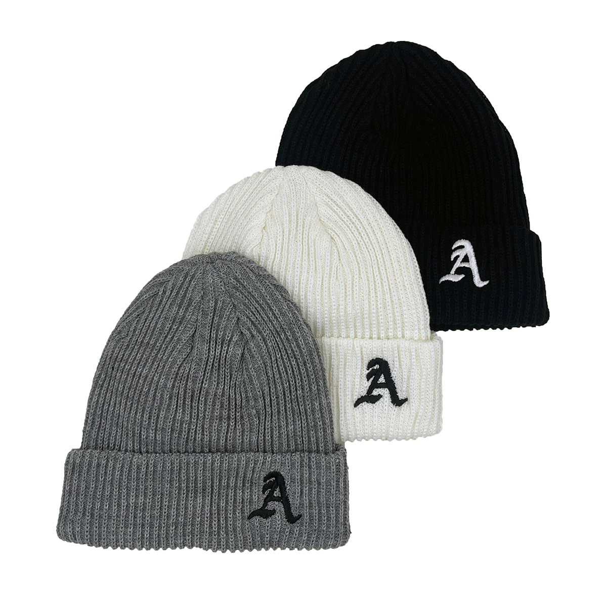 Winter Running Hat Warm Thickened Knitted Hip Hop Skull Cap Windproof Women Men Outdoor Cycling Hiking Elastic Beanie Hat