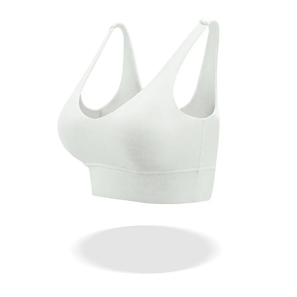 Lemon Soft Women Fitness Bra Hollow Back Workout Sports Tank Top For Gym Push Up Tight Quick Dry Bralette With Chest Pad