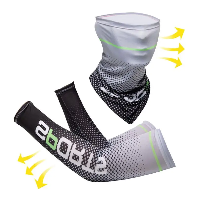 

NEW Cool Men Cycling Running Bicycle UV Sun Protection Cuff Cover Protective Arm Sleeve Bike Sport Arm Warmers Sleeves