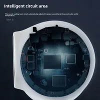 3000W น้ําร้อนทันที เครื่องทําความร้อน ก๊อกน้ําไฟฟ้า Tankless สําหรับห้องครัวเครื่องทําความร้อนอย่างรวดเร็วแตะพร้อมจอแสดงผลอุณหภูมิ 3