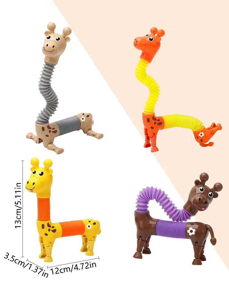 Fidget Toy Sensory Fidget Toy Telescopic Giraffe Toys for Adult Kids