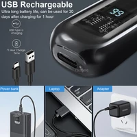 Tondeuse à poils de nez électrique Rechargeable pour hommes, rasoir pour sourcils, Mini tondeuse à cheveux Portable de poche 4