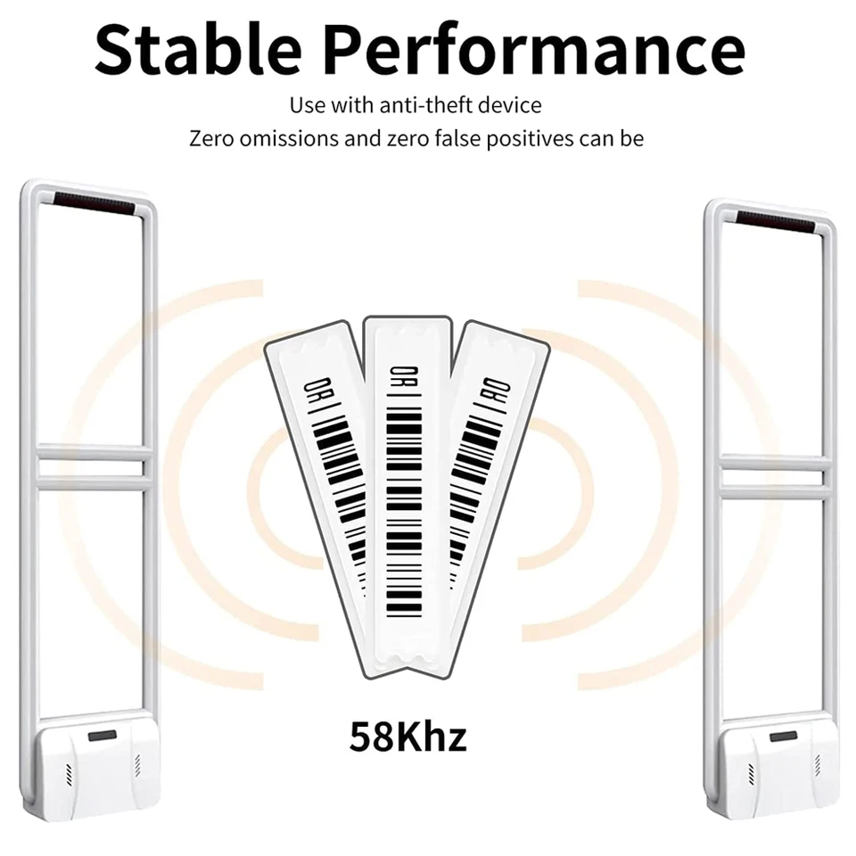 5000 Pcs EAS AM 58khz Soft Label Security Sticker For Retail - View #5