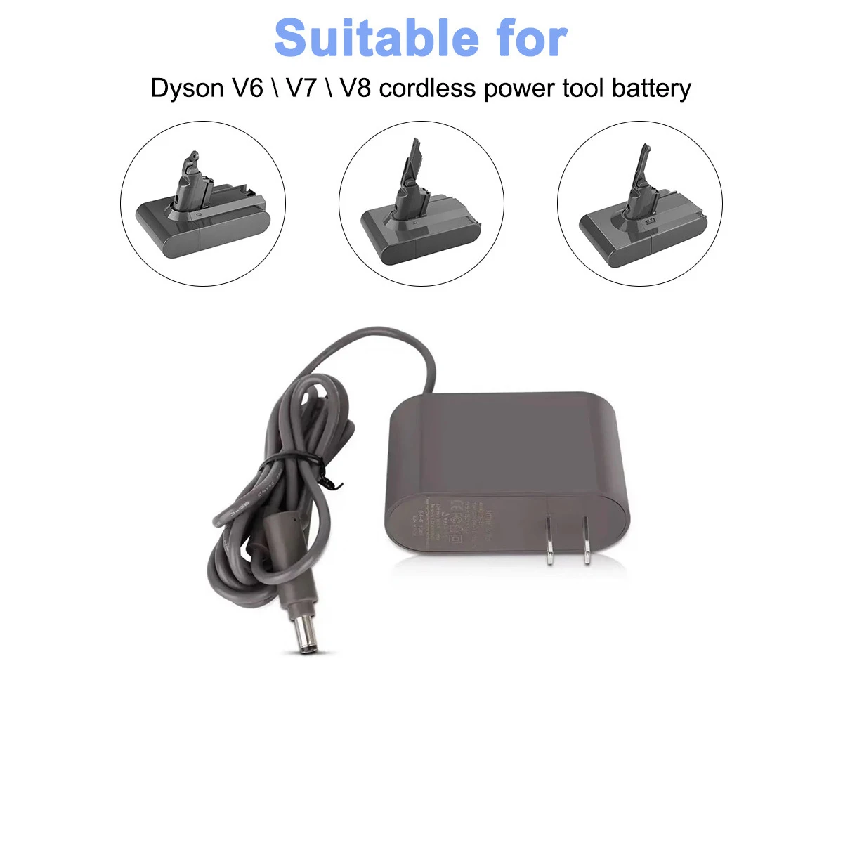 Dyson V6 V7 V8 Vacuum Cleaner Charger Adapter