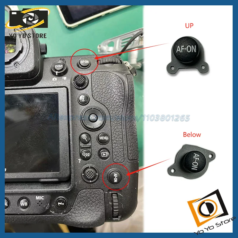New 1pcs for Nikon Z9 AF-ON Button Menu Back Body Button Replacement Parts