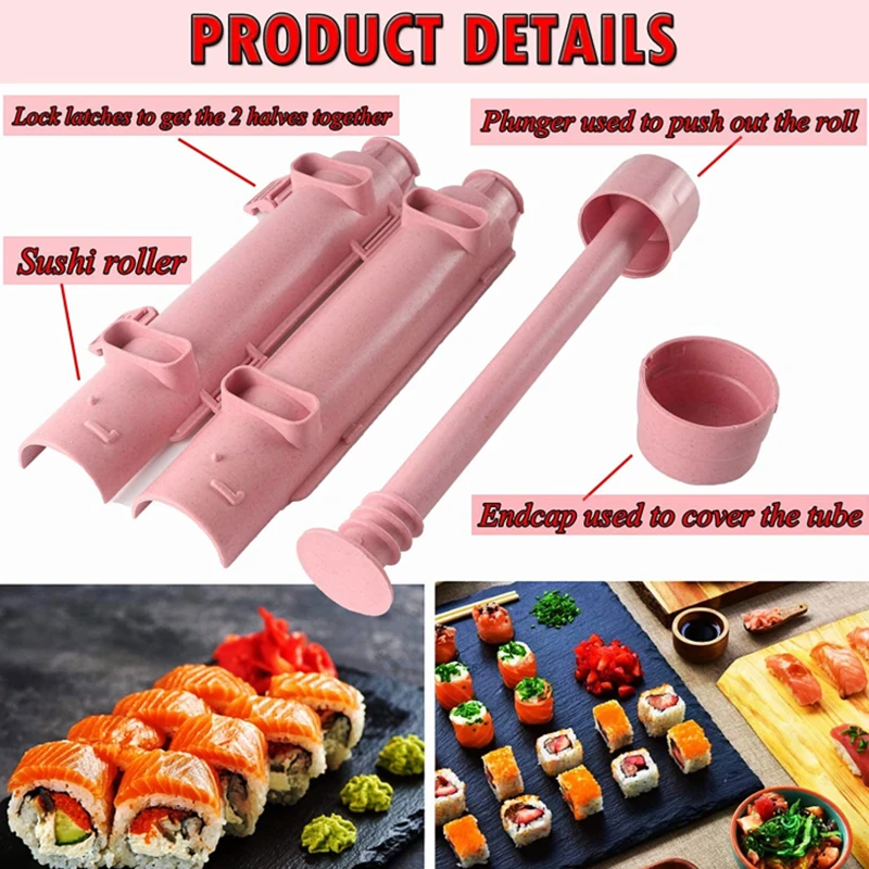 Sushi Maker, Machine a Sushi, Sushi Bazooka, DIY Sushi Making
