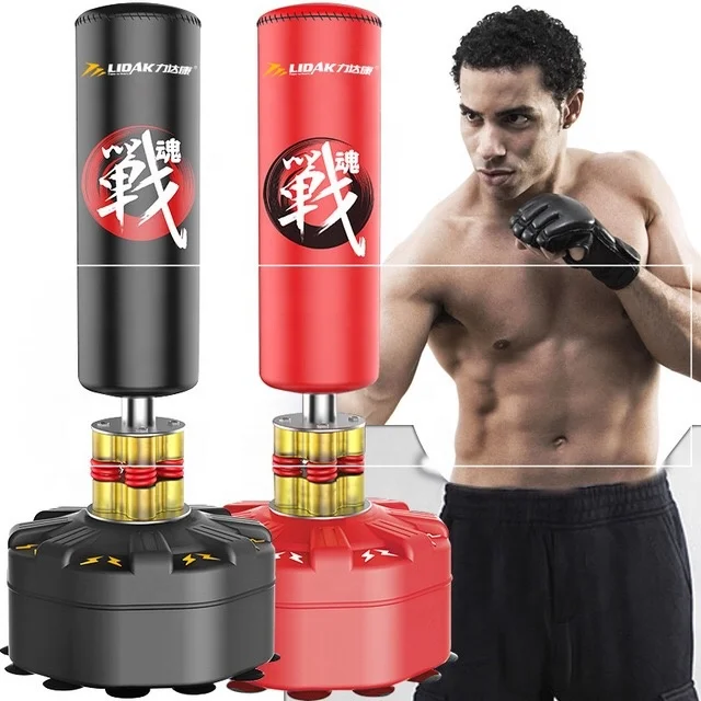 Pu artificial leather Free Standing Boxing Bag Punching Bag Stand Boxing Free Stand
