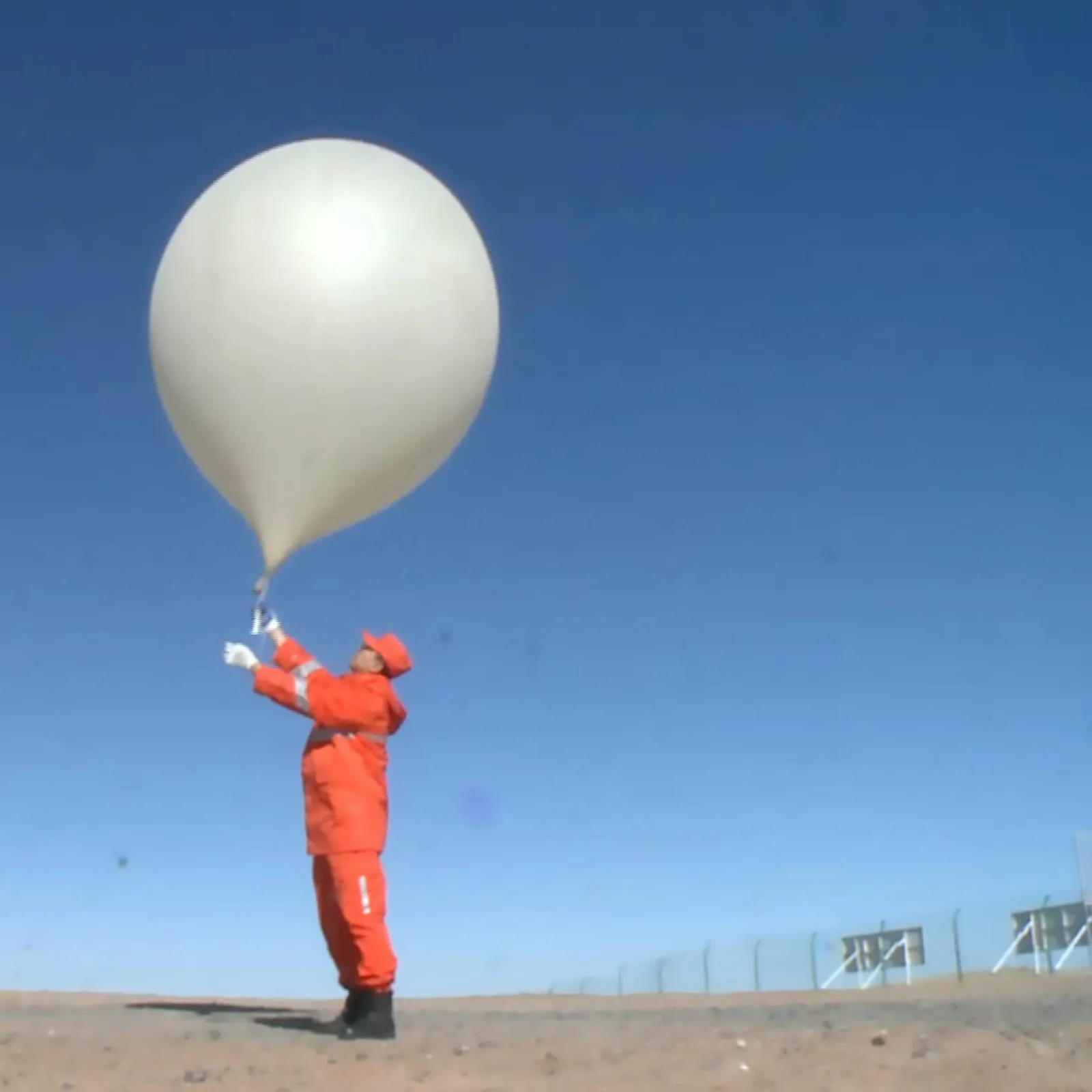 Profession eller Wetter ballon für meteoro logische Erkennung, feste Höhe, schwebende Luft, großer Ballon, 240 ", 280", 336" – Detail 5