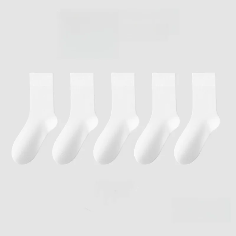 5 pairs-white