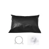 MAXSHARER Grounding bed Leather Conductive Pillow Case Earthing pillow case conductive breathable leather mat for Better sleep 2