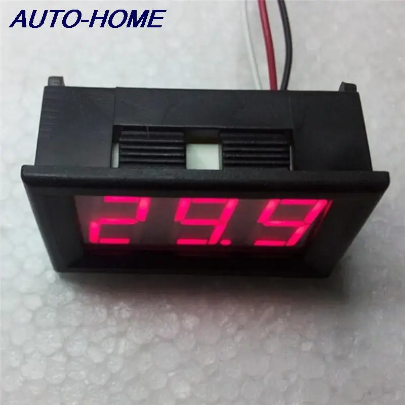 

1pcs DC 0-30V red auto car Mini voltmeter tester Digital voltage test battery newest