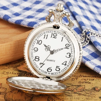Moda urss soviético foice martelo estilo quartzo bolso relógio colar de prata pingente relógio cccp rússia emblema comunismo melhor presente