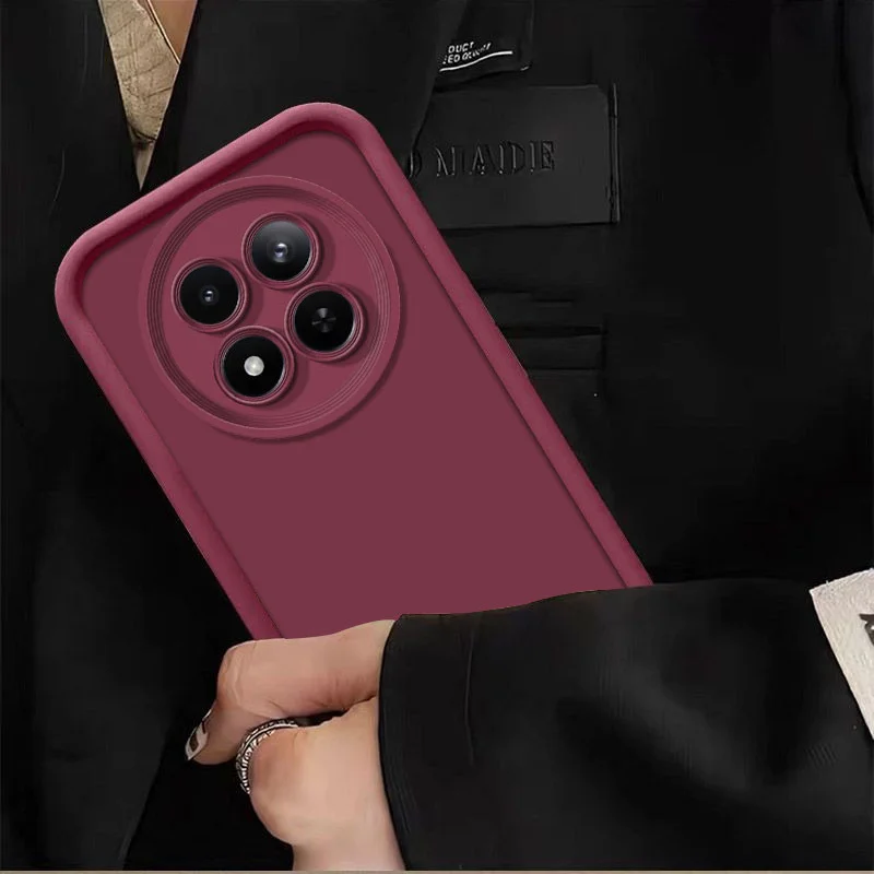 Matte Soft Silicone Phone Case - Sleek and Durable Back Cover