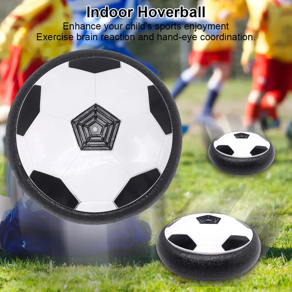 LED Light Hover Soccer Disc Toy with Foam Bumper Hover Soccer Ball